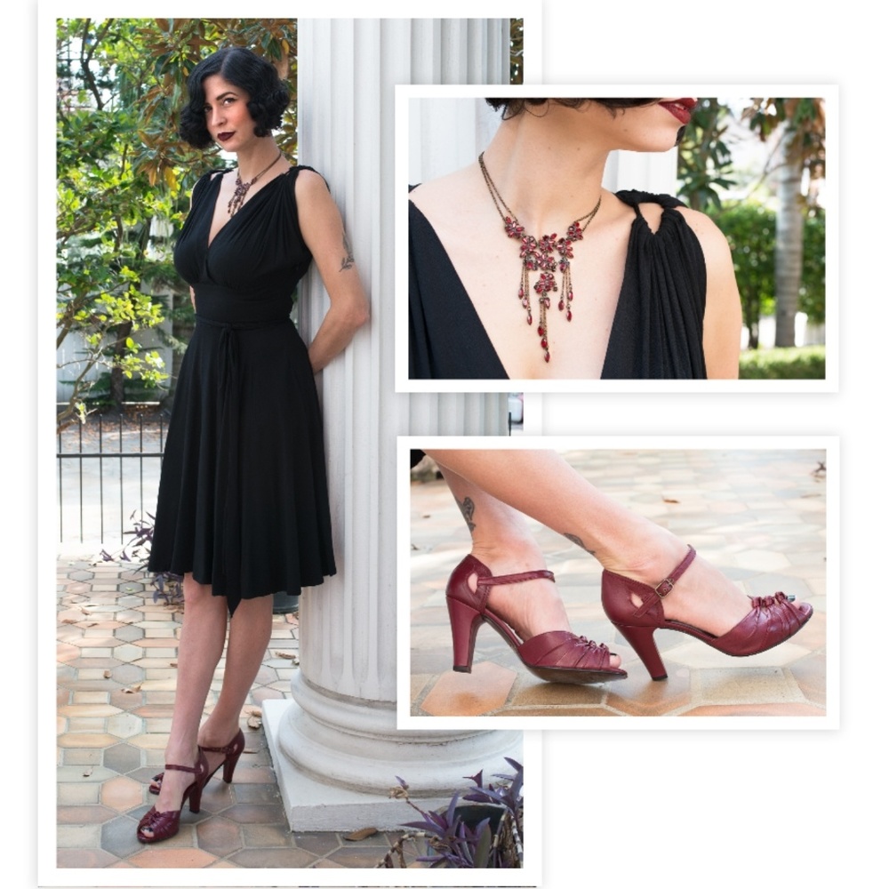 Trashy Diva black Obi vintage style